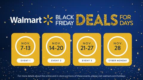 Walmart Black Friday Deals for Days 2022 Main Image