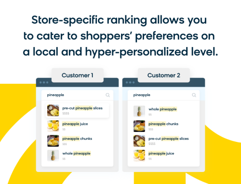Store-specific ranking