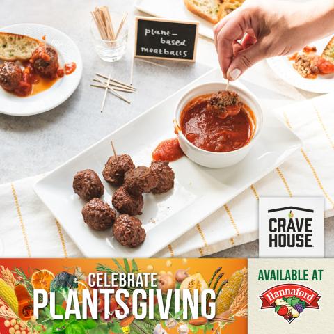 Plantsgiving Hannaford PBFA Meatballs