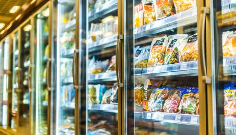 Frozen food aisle