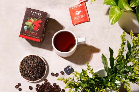 Choice Organic Bloom & Brew Puerh Teas Main Image