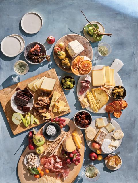 Whole Foods cheese board