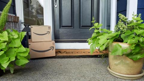 Amazon package porch