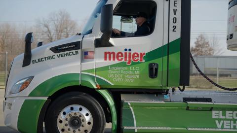 Meijer EV truck