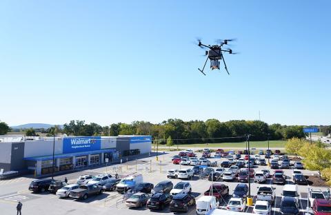 Walmart drone in Phoenix