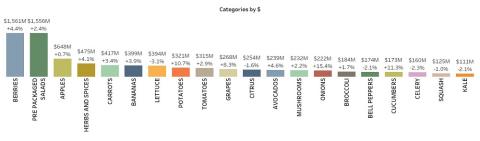 OPN Categories by Dollar