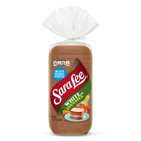 Sara Lee White Bread Made with Veggies Main Image