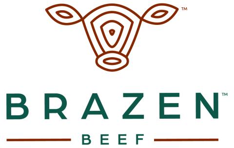 Brazen beef logo