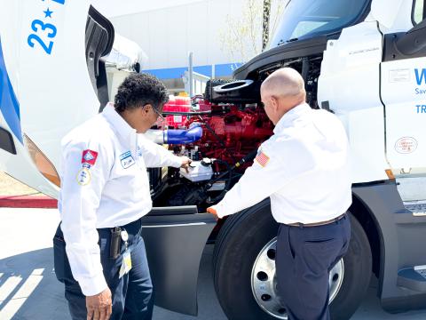 Walmart compressed natural gas fleet