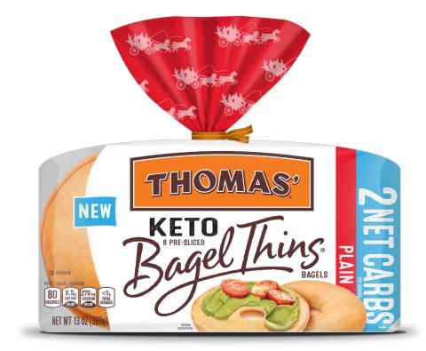 Thomas' new Keto Bagel Thins Bagels