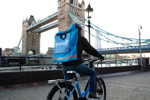 Gopuff Bike Delivery London Main Image