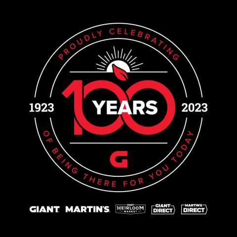 Giant Co. 100 year logo