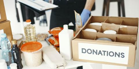 Food donations for waste prevention
