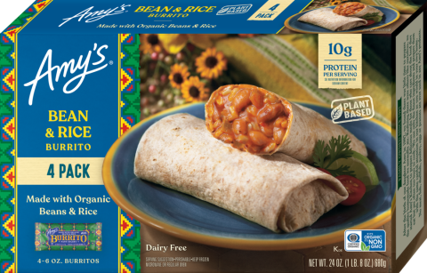 Amy's Burrito Multipack Dairy Free Main Image