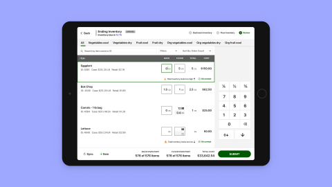 Afresh inventory tool