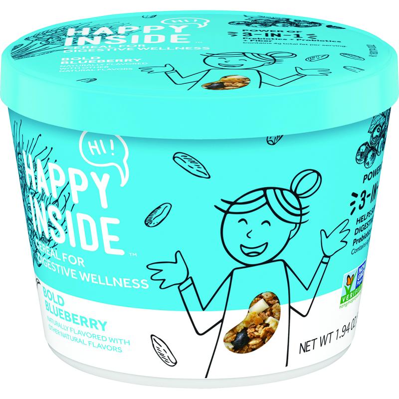 Breakfast happy inside granola