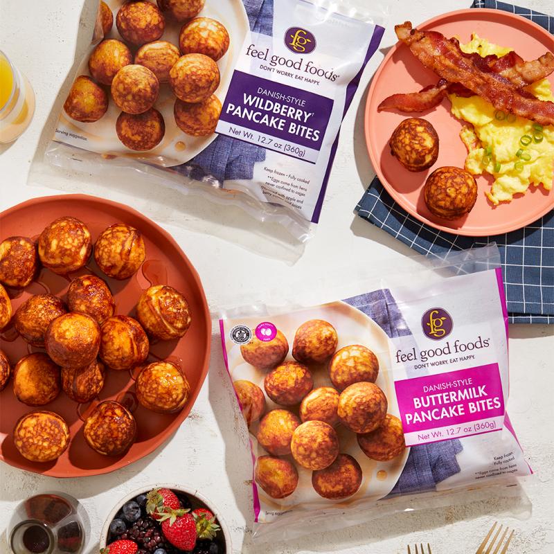 Feel Good Foods Pancake Bites | Progressive Grocer