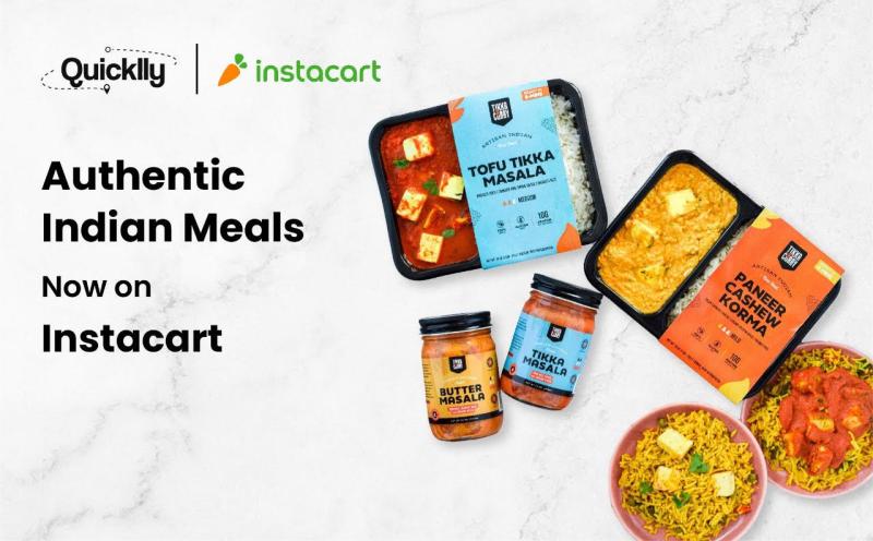 Instacart Adds Indian Meal Kits From Quicklly | Progressive Grocer