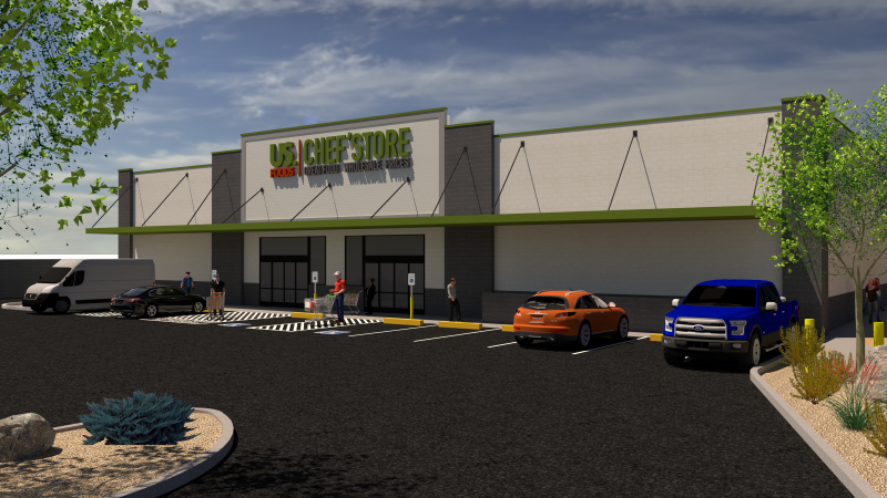 US Foods To Open 2nd Chef Store In Utah Progressive Grocer   Chef Store St George Rendering 