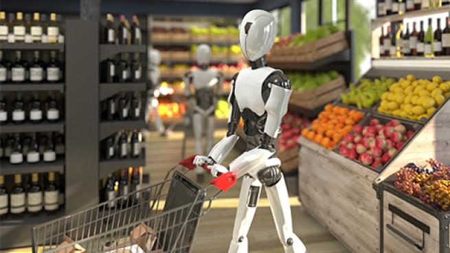 robot shopper