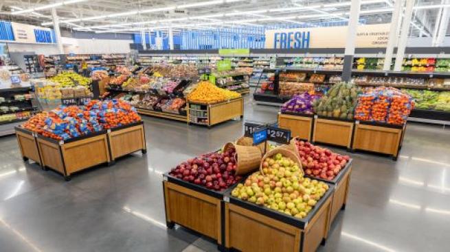 walmart grocery aisle