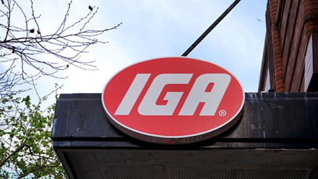 IGA Sign Teaser