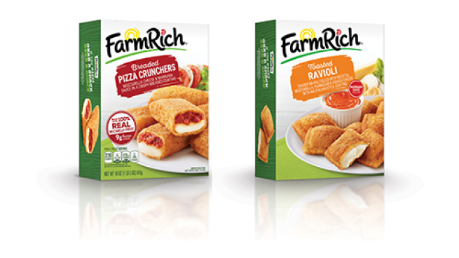 Farm Rich Pizza Crunchers and Toaster Ravioli Teaser