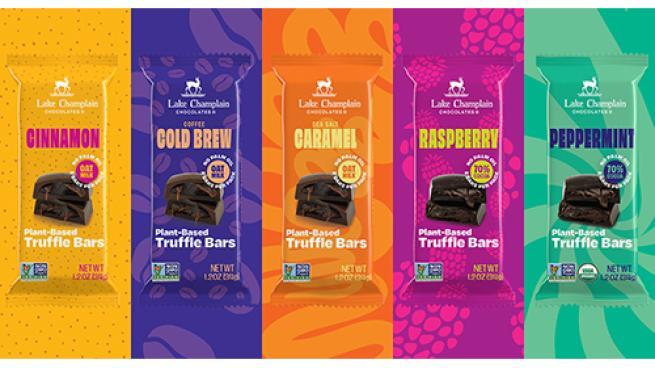 Lake Champlain Chocolates Plant-Based Truffle Bars Teaser