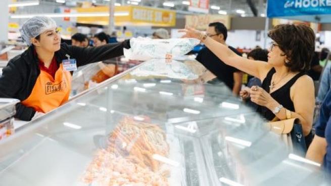 H-E-B Seafood Department