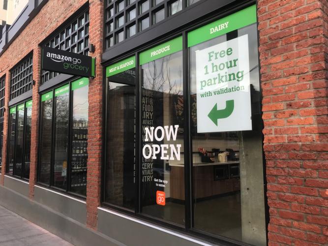 PHOTOS: A Look Inside the New Amazon Go Grocery