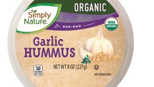 Aldi Simply Nature Organic Hummus