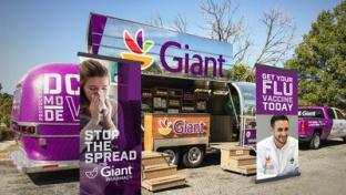 Giant Takes Flu Shots on Road With Airstream