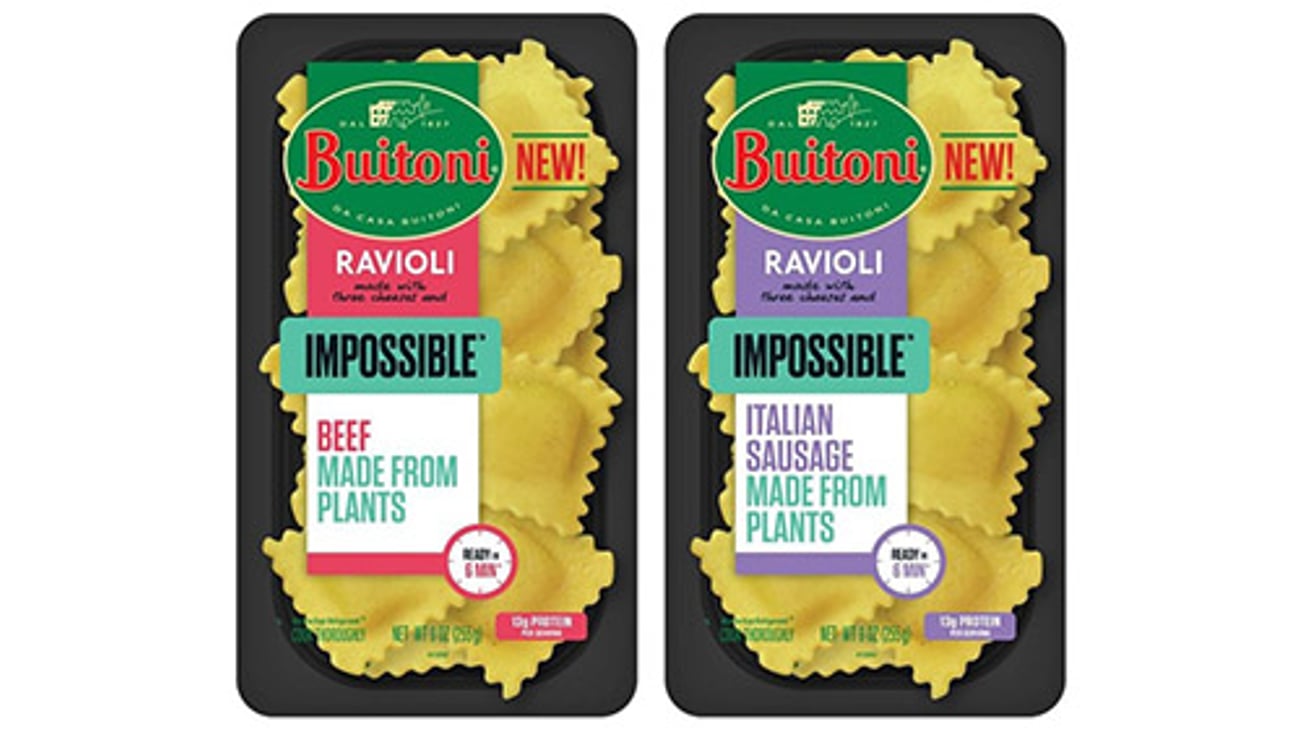 Buitoni Ravioli with Impossible Beef