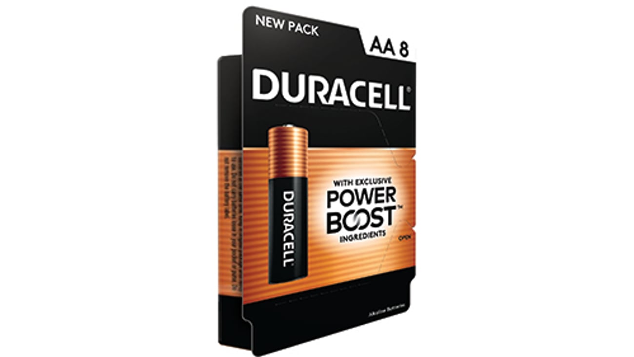 Duracell Paper Packaging AA8 Teaser