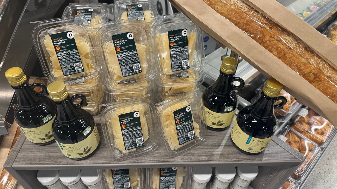 Publix wine and cheese