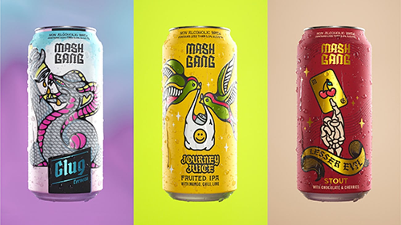 Mash Gang Nonalcoholic Beers Teaser