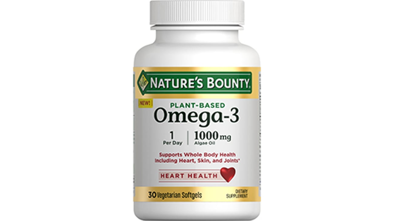 Nature’s Bounty Plant-Based Omega-3 Supplement Teaser