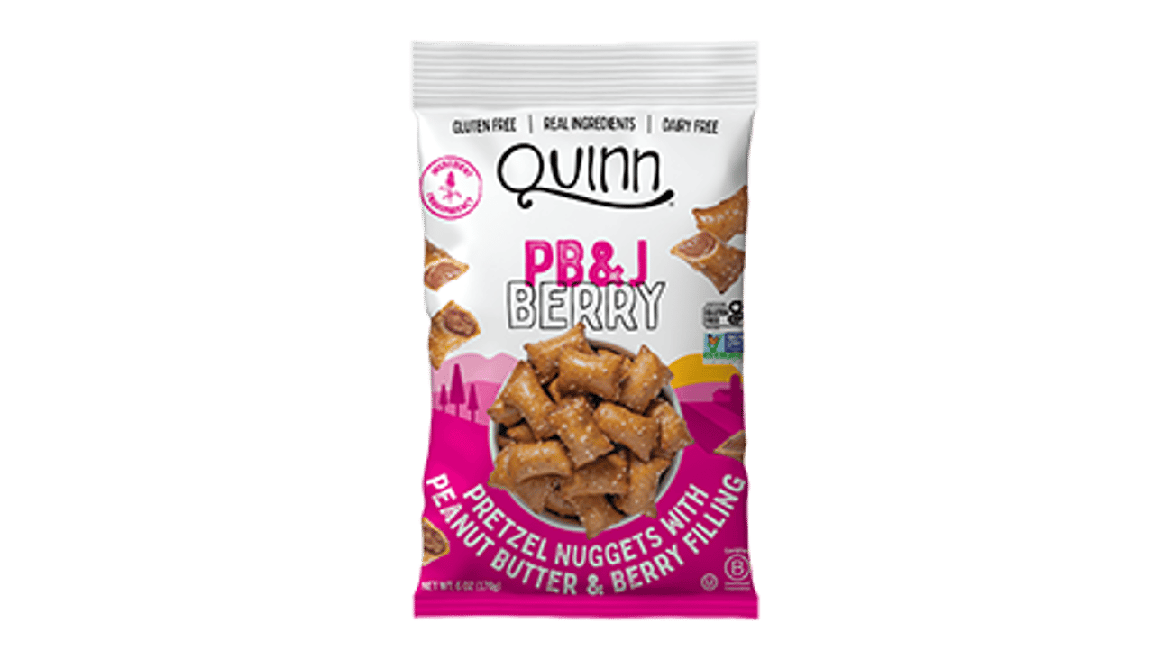 Quinn PB&J Berry Pretzel Nuggets Teaser