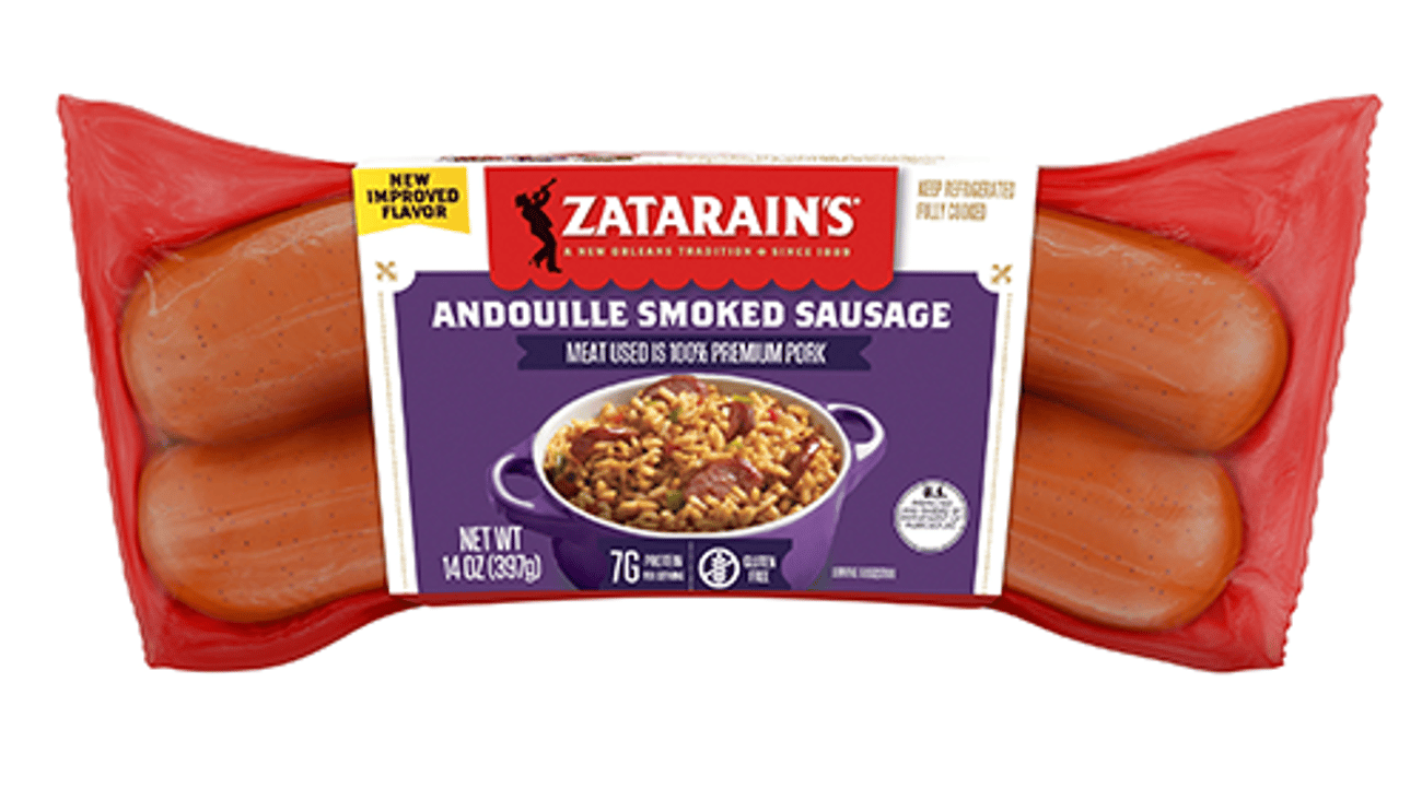 Zatarain's Andouille Smoked Sausage Teaser