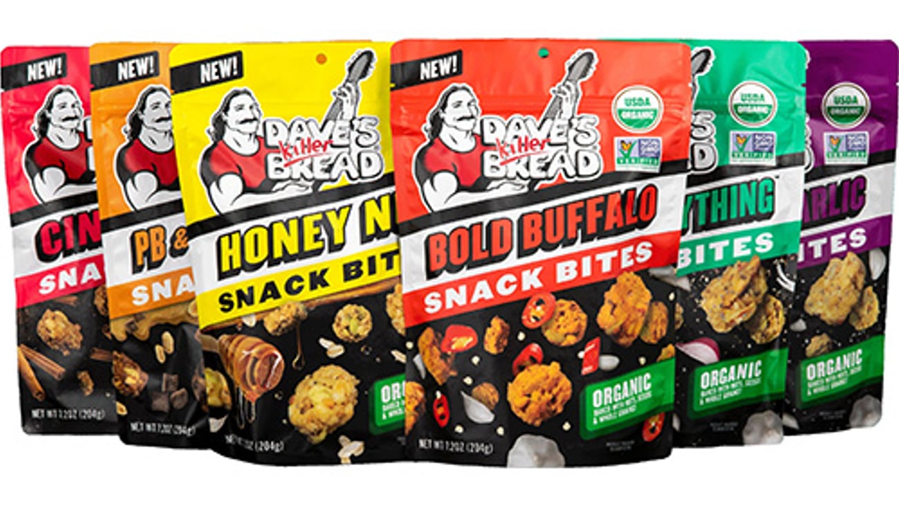 Dave's Killer Bread Organic Snack Bites Teaser