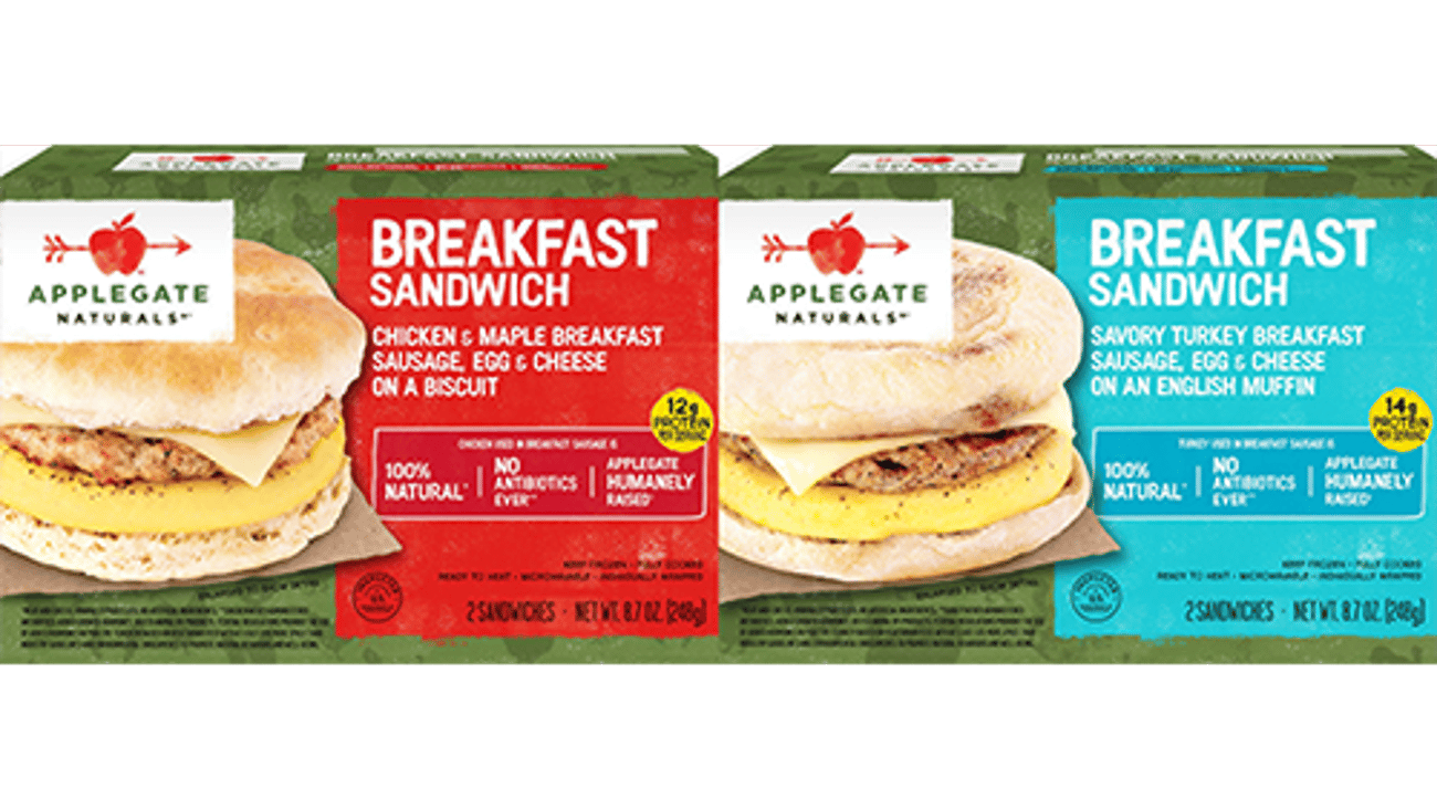 Applegate Naturals Breakfast Sandwiches Teaser