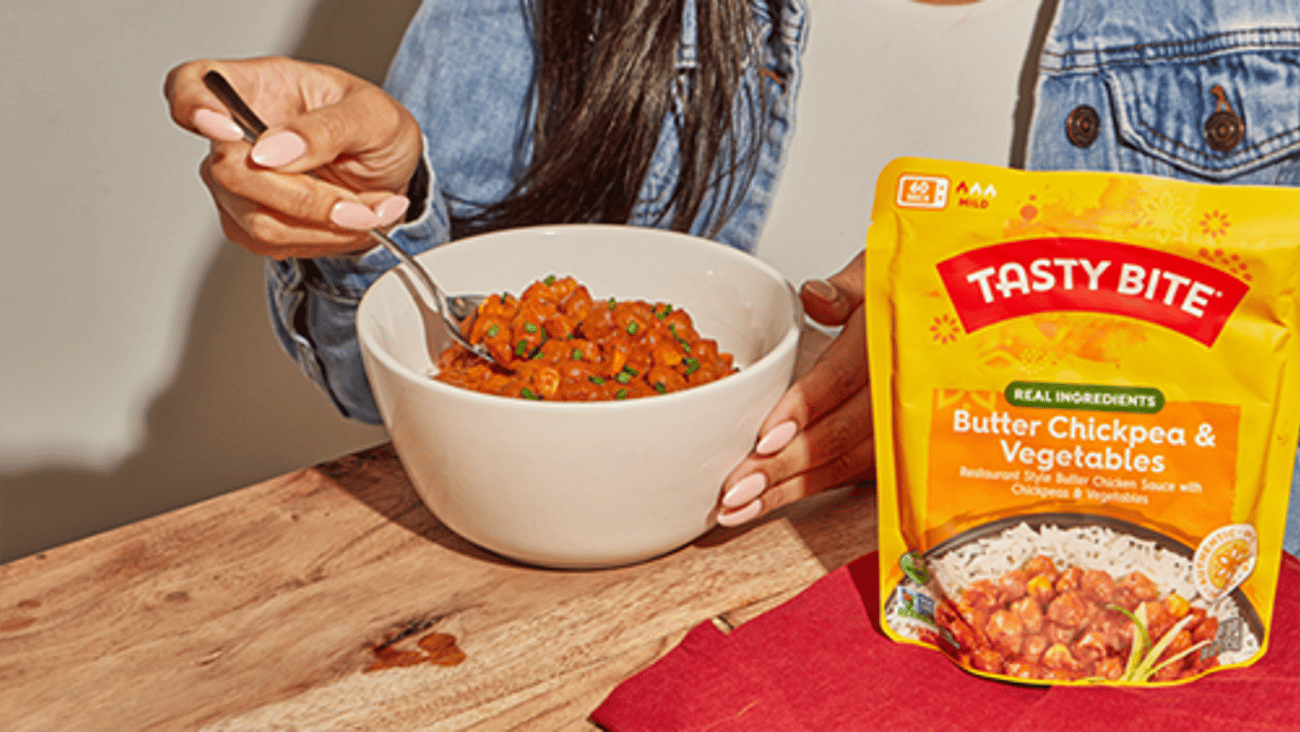 Tasty Bite Butter Chickpea & Vegetables Teaser