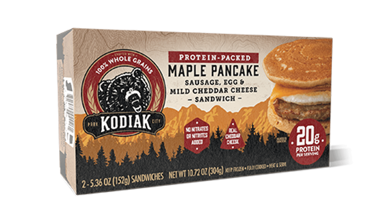 Kodiak Frozen Breakfast Sandwiches Teaser