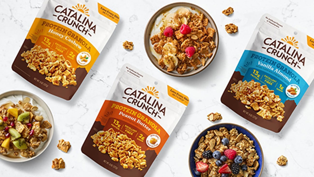 Catalina Crunch Protein Granola Teaser