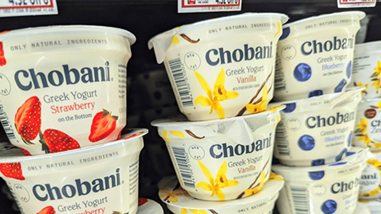 Chobani Yogurt on Shelf Teaser