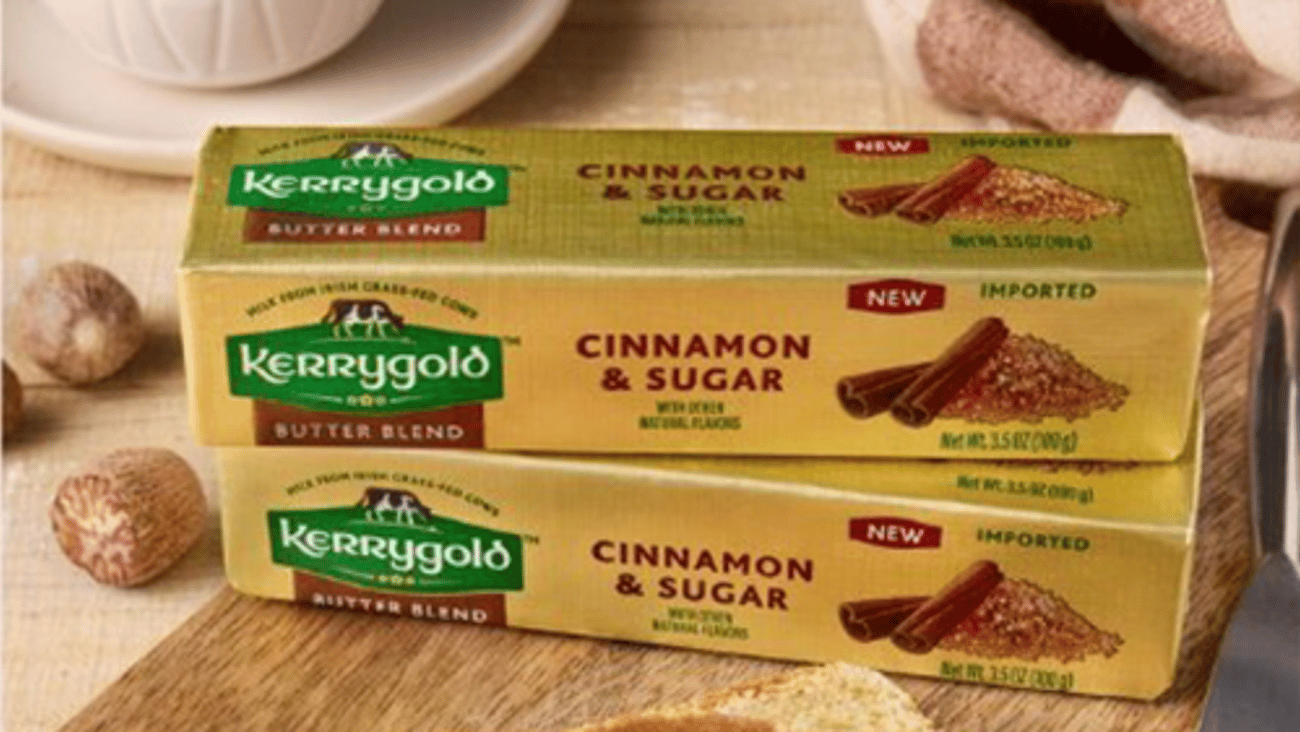 Kerrygold Cinnamon & Sugar Butter Sticks Teaser