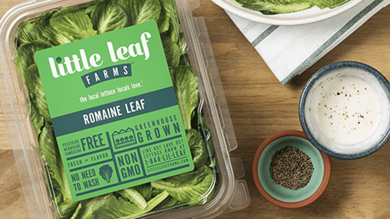 Little Leaf Farms Romaine Leaf Lettuce Teaser