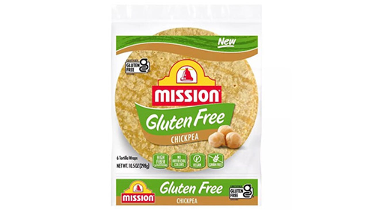 Mission Gluten-Free Chickpea Tortilla Wraps Teaser