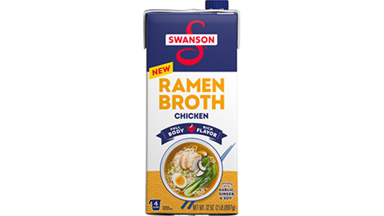 Swanson Ramen Chicken Broth Teaser