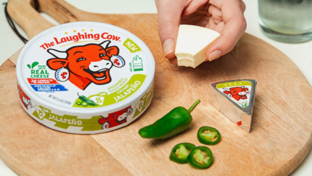 The Laughing Cow Creamy Jalapeno Cheese Wedges Teaser